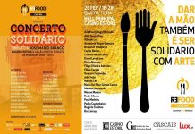 Evento solidário com exposição e concerto em prol da Refood, no Casino Estoril
