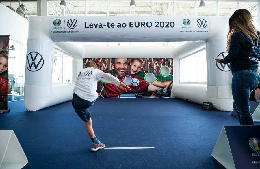 Volkswagen e Figo levam adeptos portugueses ao Euro-2020