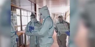 Covid-19 | Marinha realiza descontaminação em Centro de Apoio Social