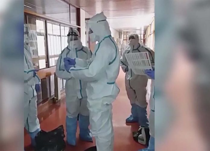 Covid-19 | Marinha realiza descontaminação em Centro de Apoio Social