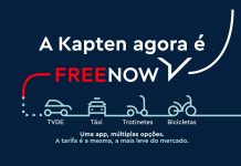 Tvde, Táxis e Kapten juntos na app da Free Now Kapten FREE NOW