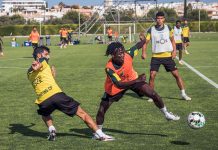 Sporting com treino “intenso e exigente” a pensar no Aberdeen Sporting e Aberdeen