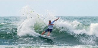 Vasco Ribeiro e Teresa Bonvalot e Liga MEO Surf