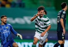 Sporting vence o Tondela, em Alvalade, e assume a liderança da Liga Nos Sporting Tondela