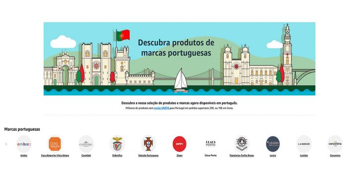 Amazon site em português