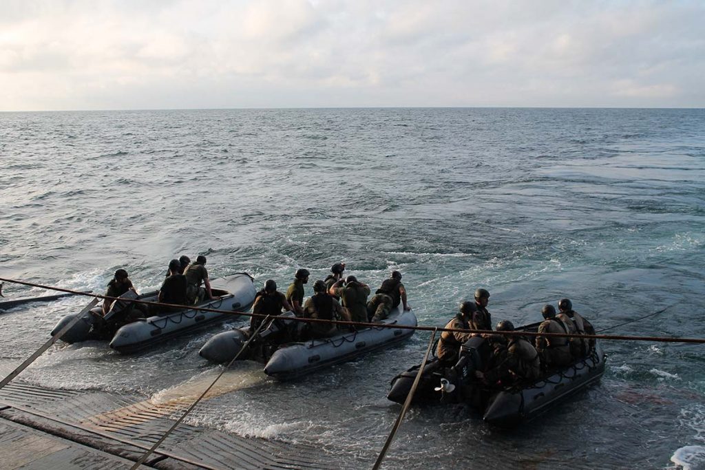 Fuzileiros segurança marítima no Golfo da Guiné