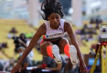 Patrícia Mamona bateu, no Mónaco, o recorde nacional do triplo salto Patrícia Mamona com recorde do triplo salto