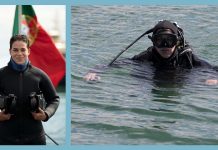 Primeira mulher mergulhadora da Marinha