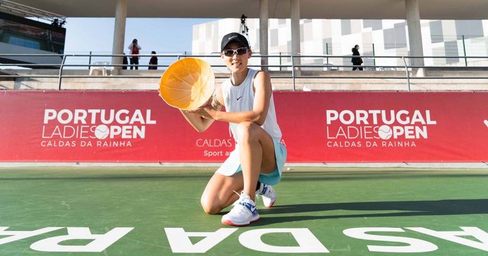 Saisai Zheng no Portugal Ladies Open