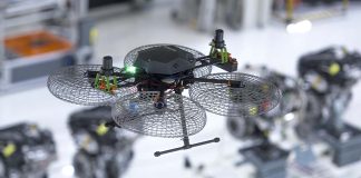 Drones na fábrica do futuro