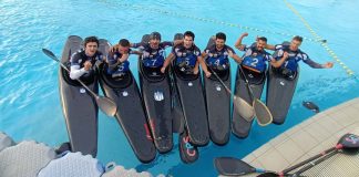 Clube Fluvial de Coimbra em Kayak Polo