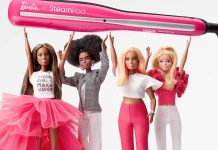 Looks infinitos, potenciados pela nova SteamPod x Barbie SteamPod e Barbie