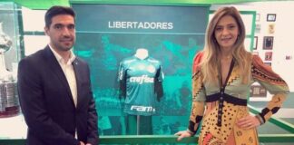 Leila Pereira é presidente do Palmeiras