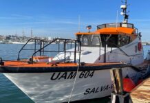 Embarcação salva-vidas totalmente construída na Arsenal do Alfeite entregue à Marinha salva-vidas entregue à Marinha
