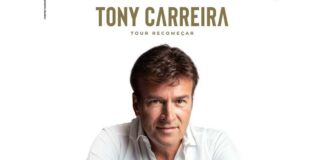 Tony Carreira com Tour Recomeçar