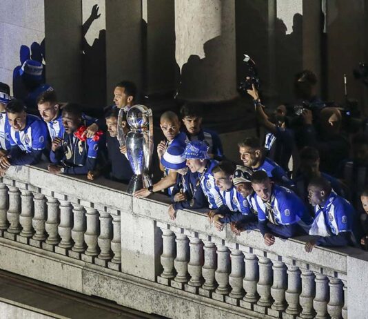 Porto celebrou a conquista do campeonato