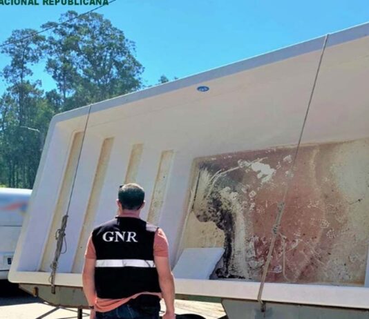 GNR recuperou piscina furtada