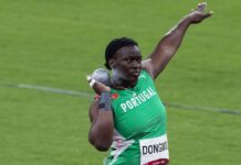 Auriol Dongmo conquista o bronze na final da Liga Diamante, em Zurique Auriol Dongmo na Liga Diamante