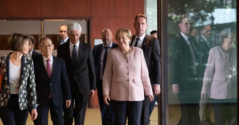 Angela Merkel no Prémio Gulbenkian para a Humanidade
