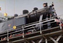 Comboio-Histórico-de-Natal-a-vapor