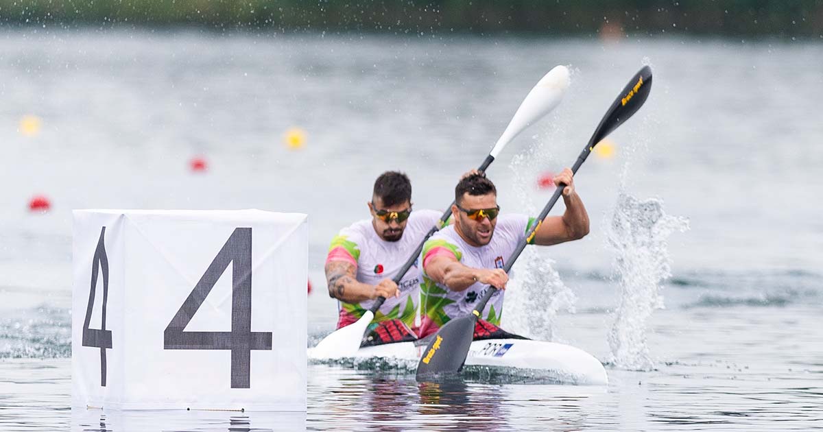 K4 e C2 femininos nas finais dos 500 metros de canoagem nos Jogos