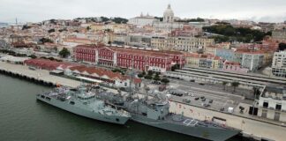 Marinha exercício Espanha Itália