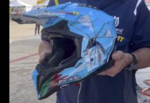 capacete original Rali Dakar