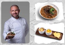 Chef Óscar Geadas garante uma viagem pelos sabores da região Norte, nos menus de classe executiva da TAP chef Óscar Geadas