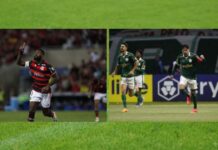 Copa Libertadores da América: Flamengo e Palmeiras vencem Palmeiras Libertadores da América