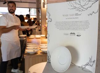 Wabi-sabi o prato criado pelo Chef Pedro Pena Bastos para a Chefs’ Collection Chefs Collection Pena Bastos