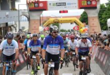 No dia de descanso da Volta a Portugal muitos ciclo-desportistas marcaram presença na ‘outra Volta’ dia de descanso da Volta a Portugal