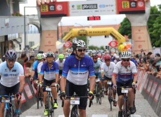No dia de descanso da Volta a Portugal muitos ciclo-desportistas marcaram presença na ‘outra Volta’ dia de descanso da Volta a Portugal