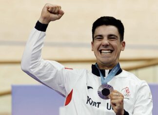 Paris 2024: Iúri Leitão conquista a prata em Omnium, a segunda medalha de Portugal Iúri Leitão