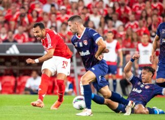 Vitória do Benfica frente ao Santa Clara por 4-1 Benfica Santa Clara