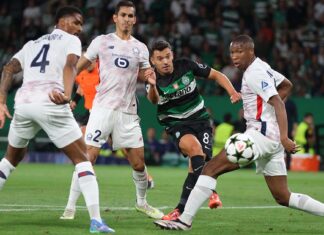 Sporting estreou-se na Liga dos Campeões a vencer o Lille Sporting Lille