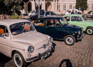 Oeiras recebe encontro do clássico FIAT 600 encontro FIAT 600