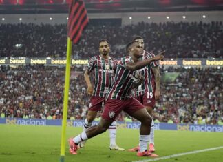 Fluminense vence o rival “Flamengo” no Campeonato Brasileiro Série A Fluminense e Flamengo