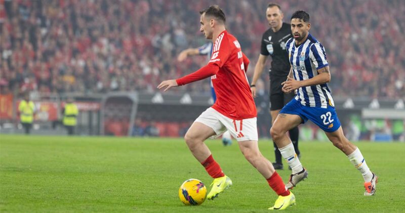 Benfica venceu Porto