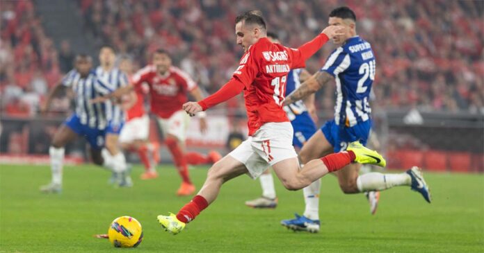 Benfica venceu Porto