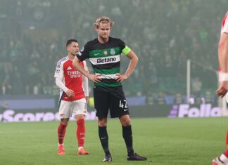 Goleada em Alvalade: Sporting perde frente ao Arsenal Sporting Arsenal