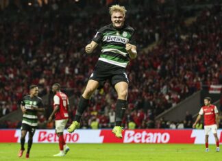 Sporting vence o Braga por 4-2 e Rúben Amorim despede-se dos Leões com chave de ouro Sporting Braga Rúben Amorim