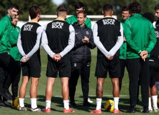 Sporting efetuou o primeiro treino orientado pela nova equipa técnica nova equipa técnica Sporting