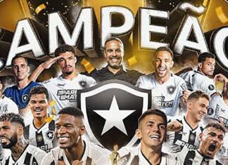 Botafogo conquista a Libertadores e caminha para ser campeão Brasileiro Botafogo campeão