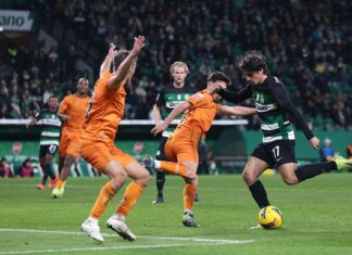 Sporting vence o Boavista e segura a liderança Sporting Boavista