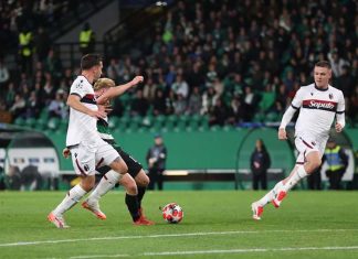 Sporting empata com o Bolonha e está no play-off da Liga dos Campeões Sporting Bolonha