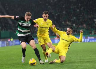 Sporting reforça liderança na I Liga com a vitória sobre o Nacional Sporting Nacional I Liga