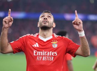 Benfica vence o Mónaco e está nos oitavos de final da Champions Benfica Mónaco