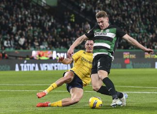 Sporting vence Estoril e assume liderança provisória do campeonato Sporting Estoril