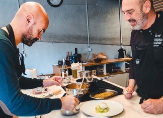 A Caminhos Cruzados proporciona uma experiência enogastronómica liderada pelo Chef Miguel Vidal Caminhos Cruzados Miguel Vidal
