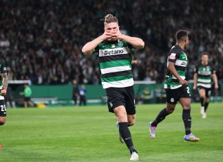 Sporting vence Moreirense e mantêm a liderança do campeonato Sporting Moreirense